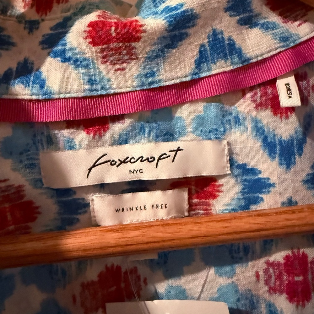Foxcroft NYC Popover Top - Picture 5 of 5